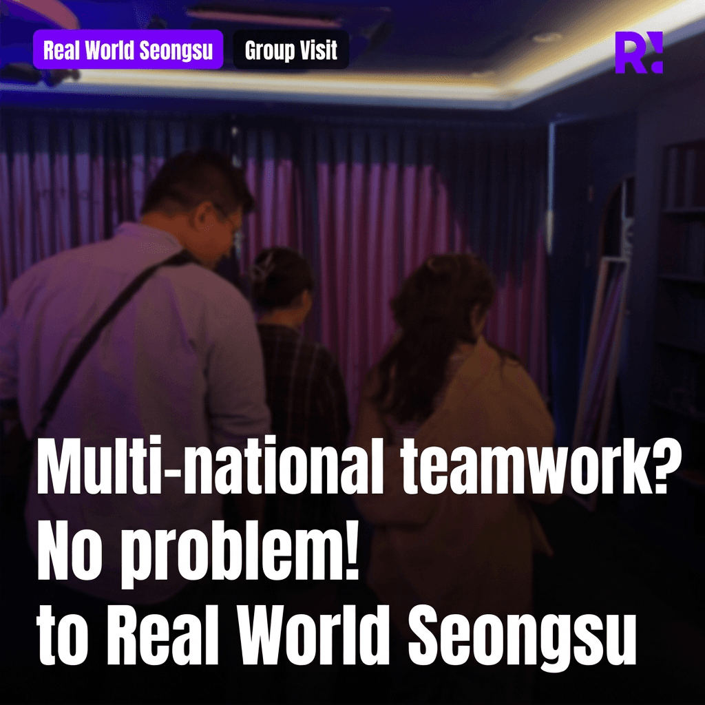 Multinational teamwork? No problem! A group workshop experience at Realworld Seongsu by Climate Solutions
