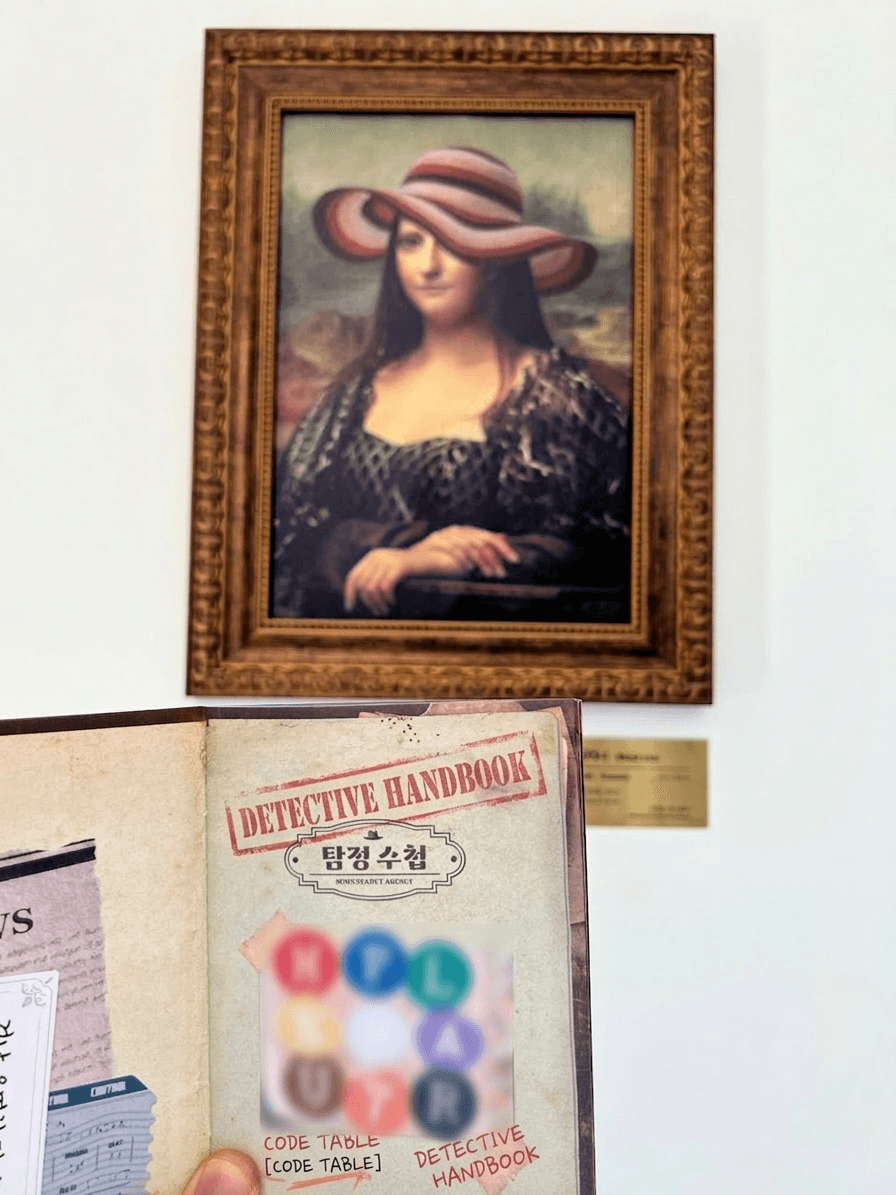 A painting has disappeared from Realworld Seongsu?! Solve the <Mozzarina Theft Case>!