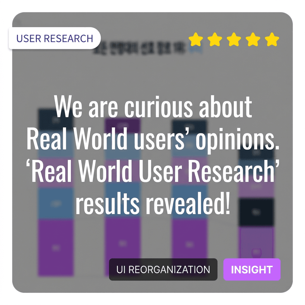 Realworld continues to evolve, and we're listening to user feedback for new changes. Here are the big reveals from our 'Realworld User Research' results!