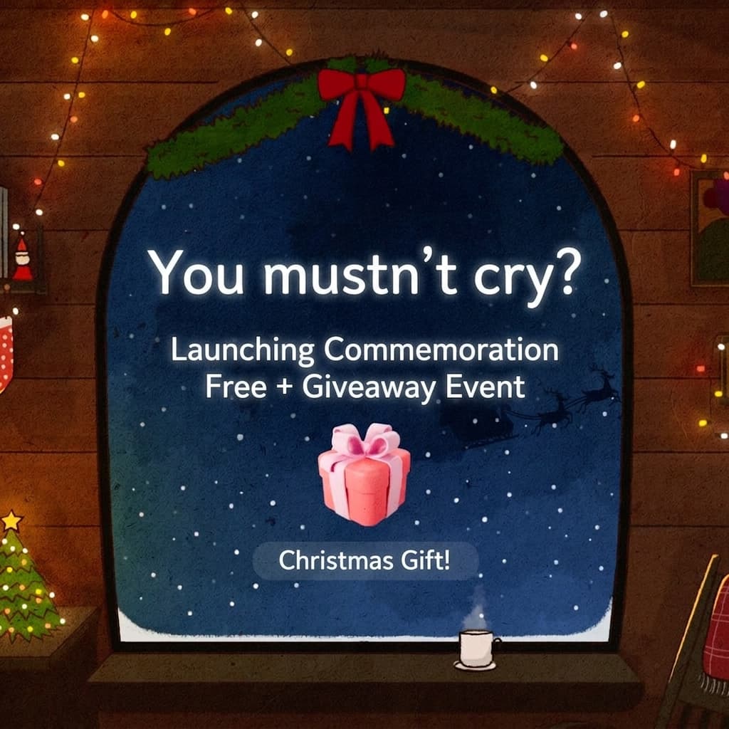 [Winner Announcement] Is It Wrong to Cry? Christmas Gift