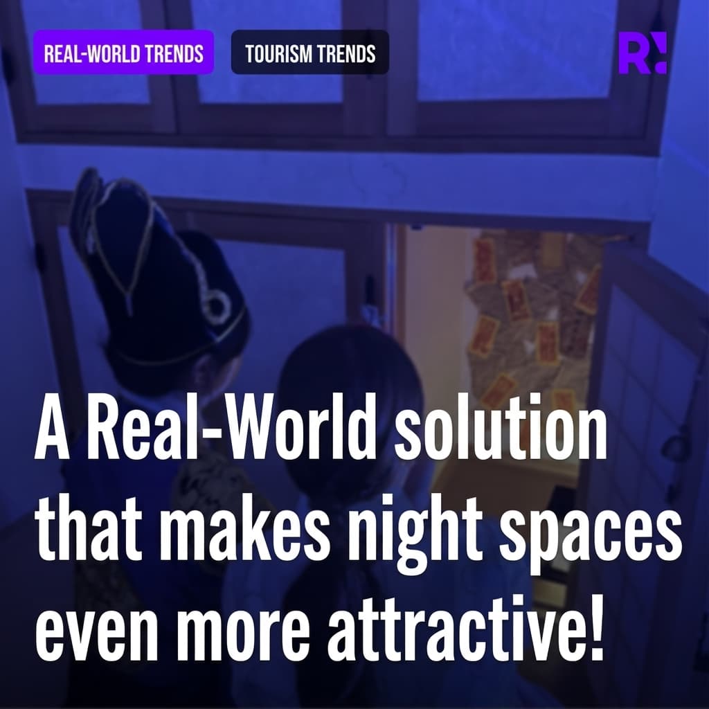 Night tourism trends for Gen Z, with Realworld! Sharing results of 'Beyond the Boundaries of Dimensions' - immersive content for Ojuk Hanok Village in Gangneung travel