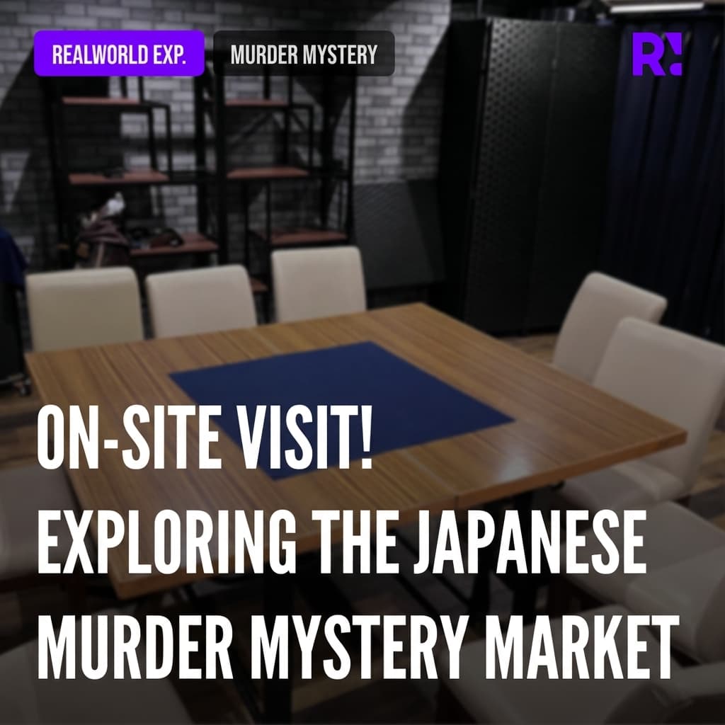 Breaking Visit! Exploring Japan's Murder Mystery Market: Meeting the CEOs of Offline Specialty Store Rabbithole and Online App UZU