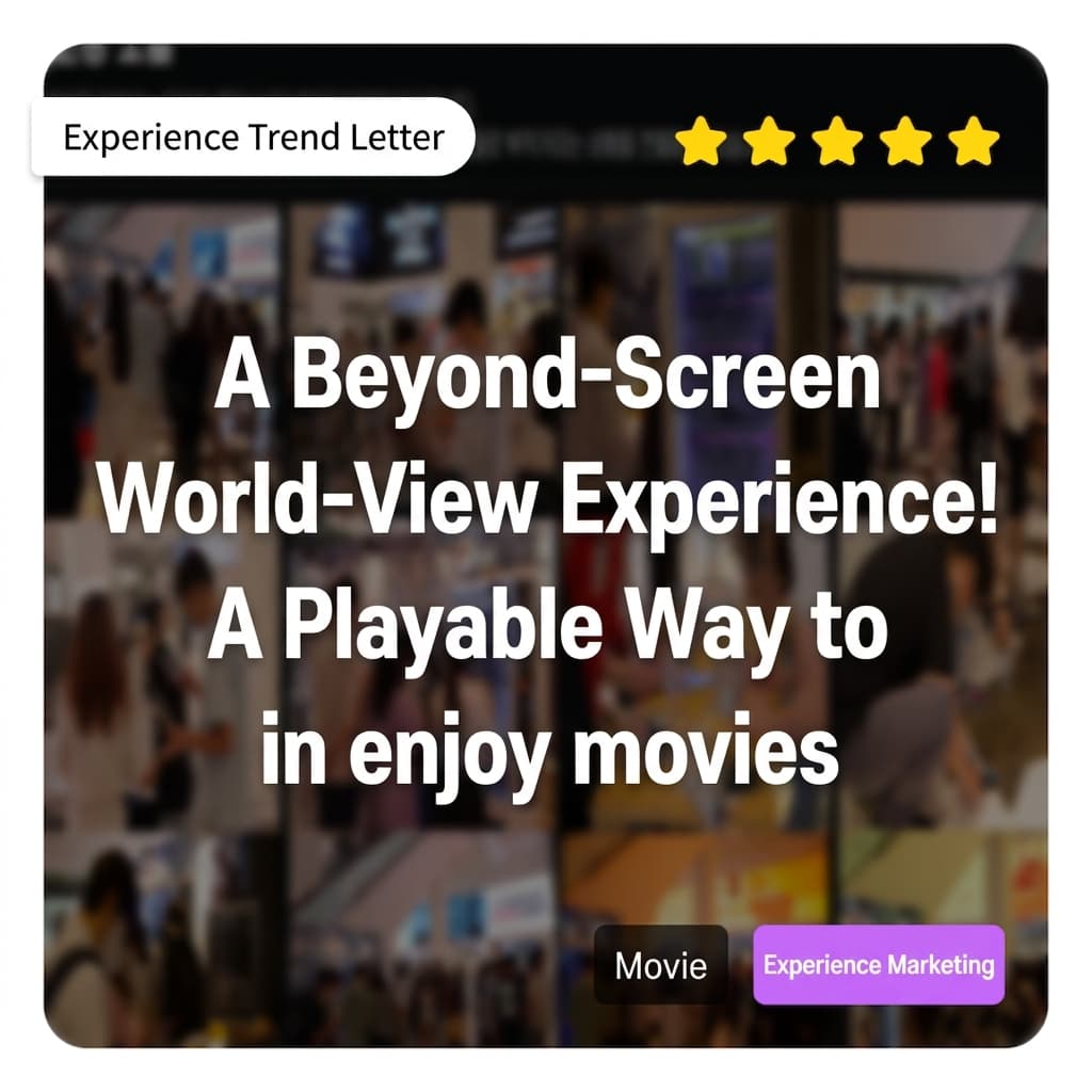 Experience a world that transcends the screen! How to enjoy movies in a playable way