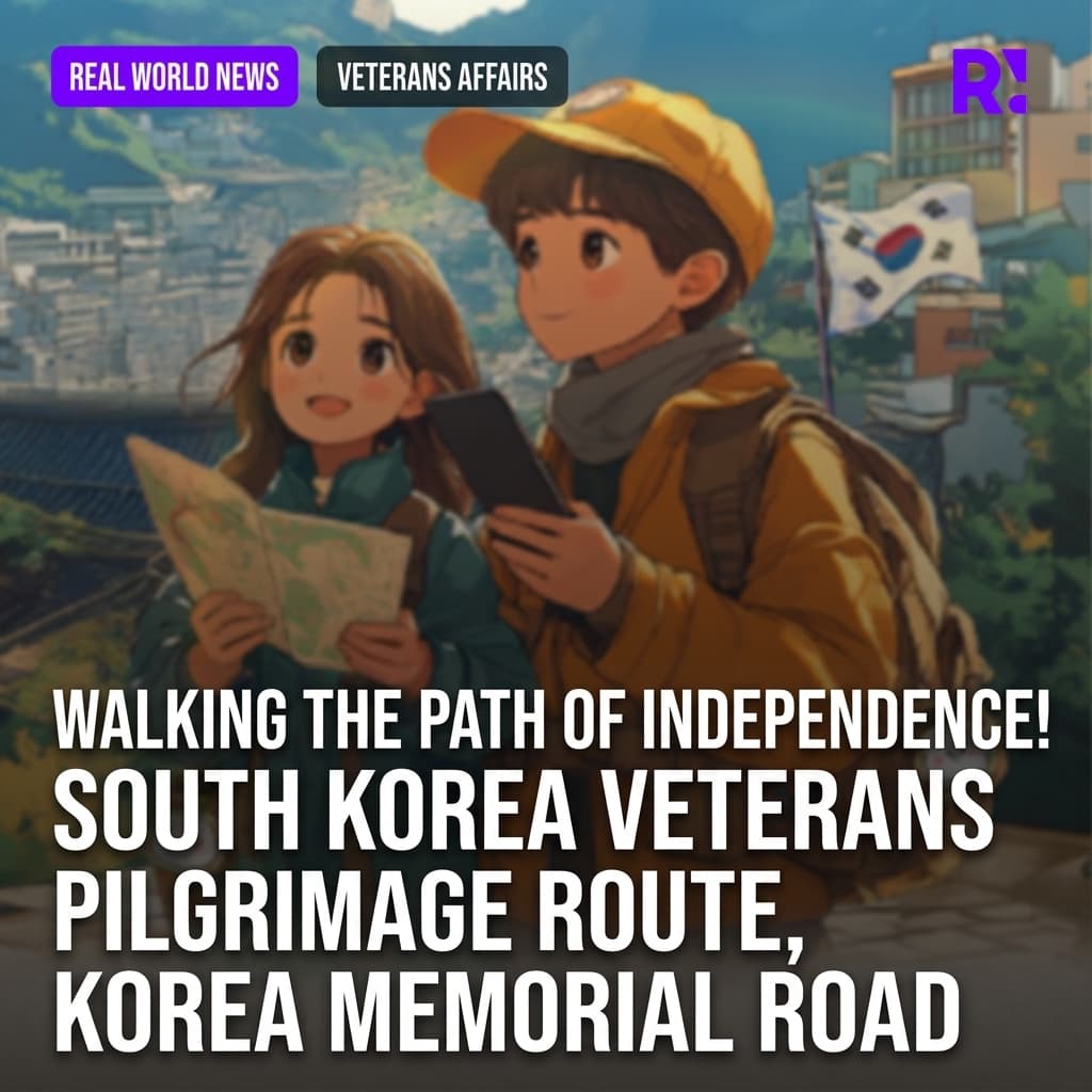 Korea's veterans pilgrimage route, 'Korea Memorial Road' is here! Reflect on the meaning of independence for the 80th anniversary of liberation and win prizes too