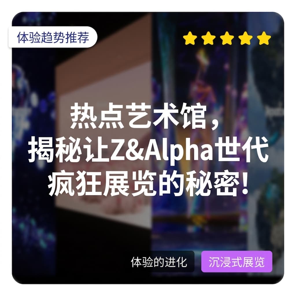 成为热门打卡地的美术馆，揭秘让Z世代为之疯狂的展览秘密！