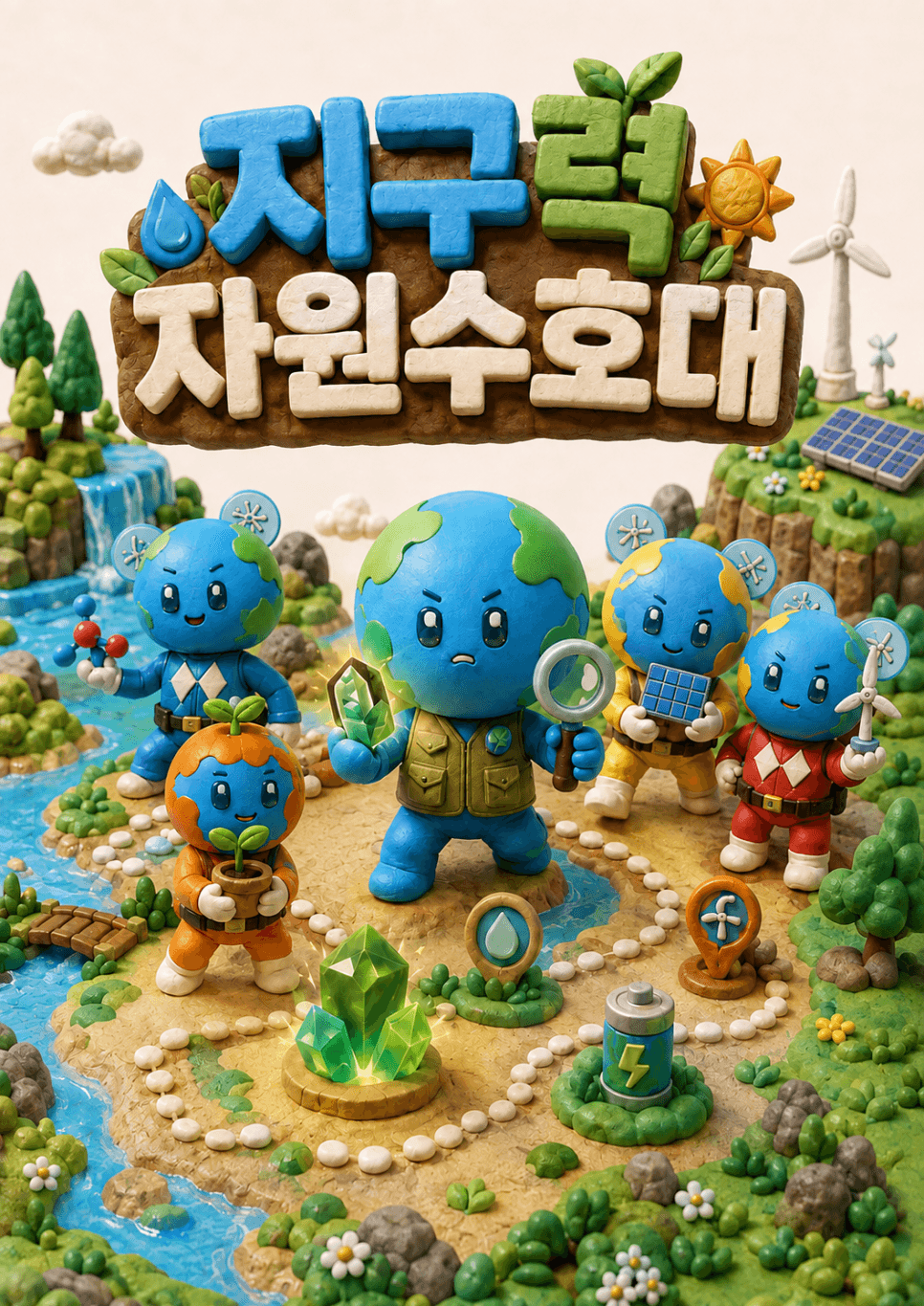 One Poster to Turn the Entire Space into a Game Stage! Seoul Upcycling Plaza <Earth Power Resource Guardians>